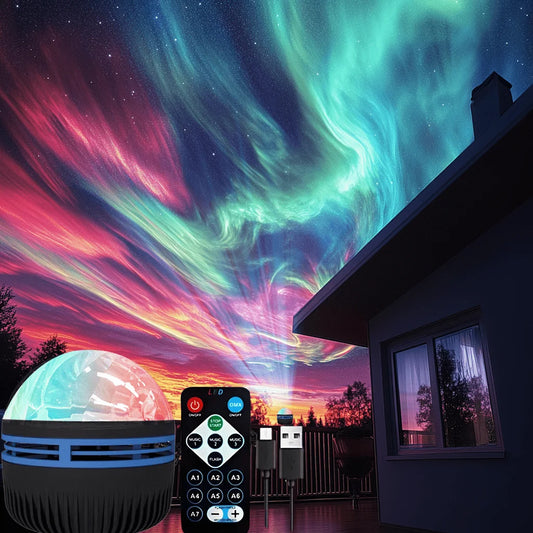 LED Night Light 7 Colors Starry Sky Projector Light