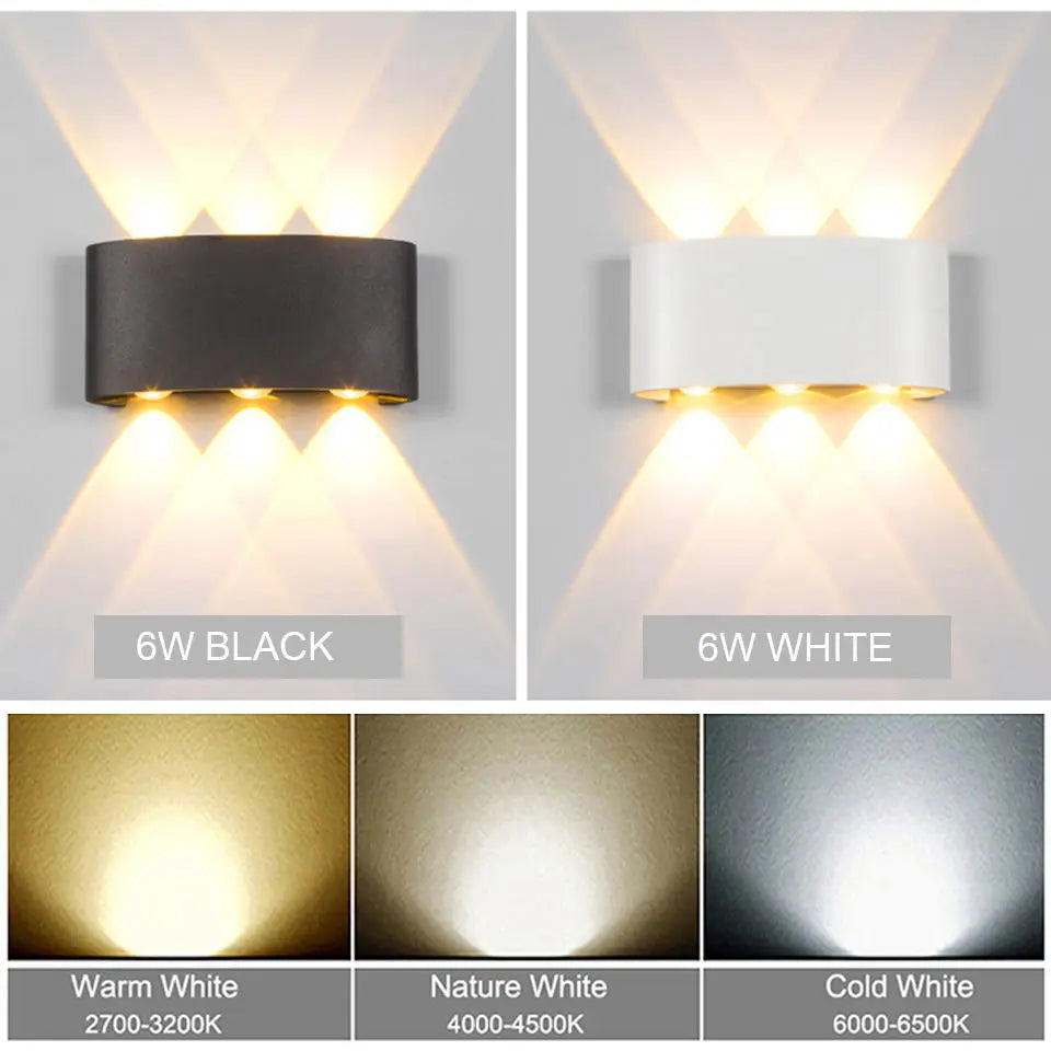Smart RGB Outdoor Light,2700K-6500K Ambience Wall Lights