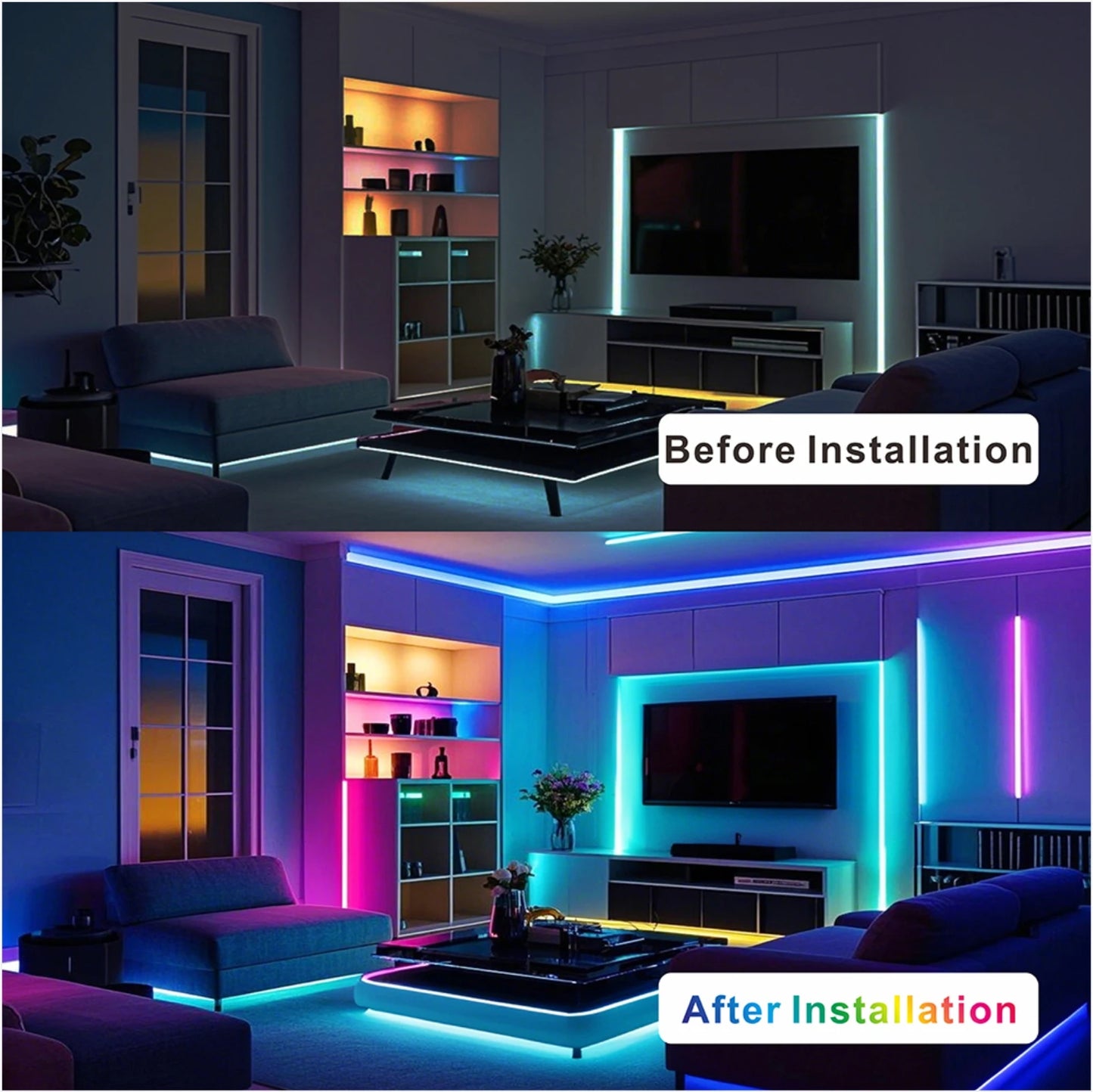 DC12V WS2815 1m-5m WS2813 WS2812B RGB LED Pixels