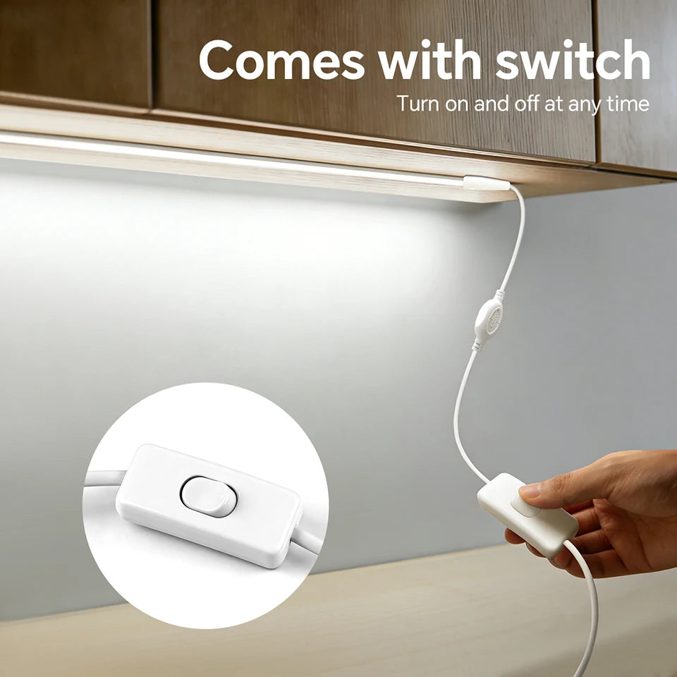 Newest LED Strip Neon Light COB Self-Adhesive Waterproof Tape