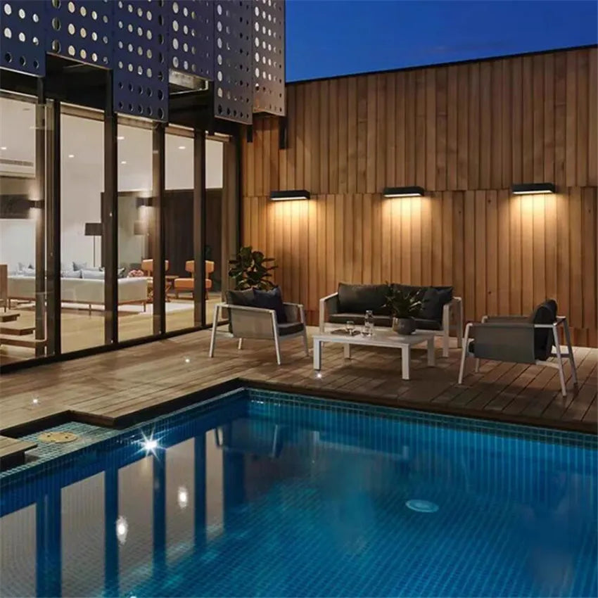 IP65 LED Waterproof Wall Lamps 30W 12W Indoor Outdoor