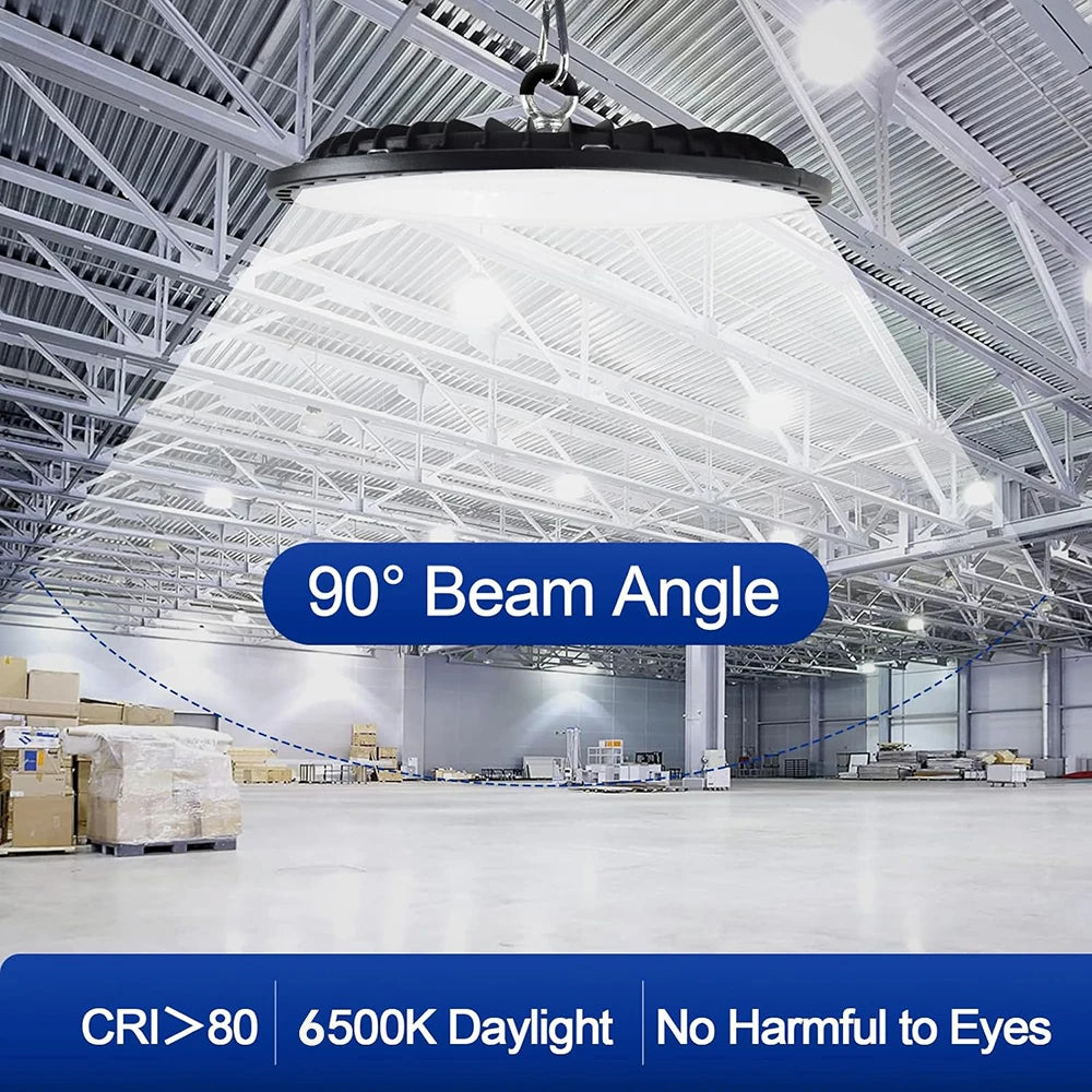 LED Industrial Light 100W 150W 200W UFO Bay Lights Super Bright