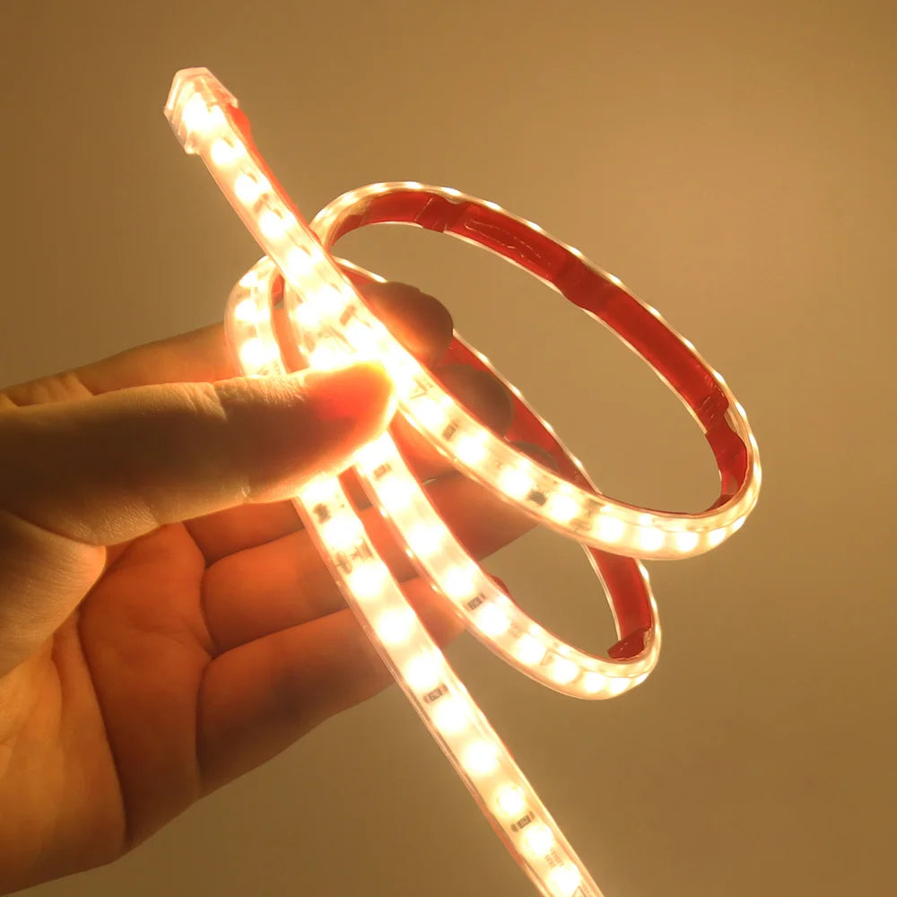 220V Wall Touch LED Strip Light Wifi Bluetooth Remote Control