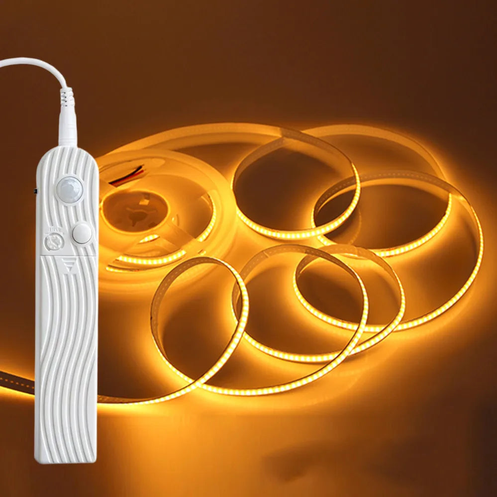 Dual Mode Adjustable 5V COB LED Strip Motion Sensor Night Light