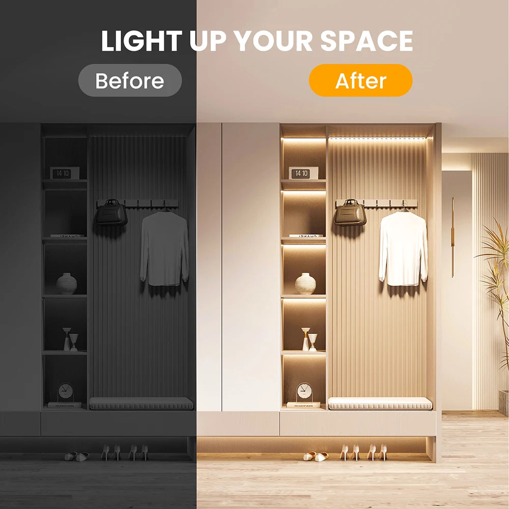 LED Strip Super Bright Flexible Tape High Density Linear Lights