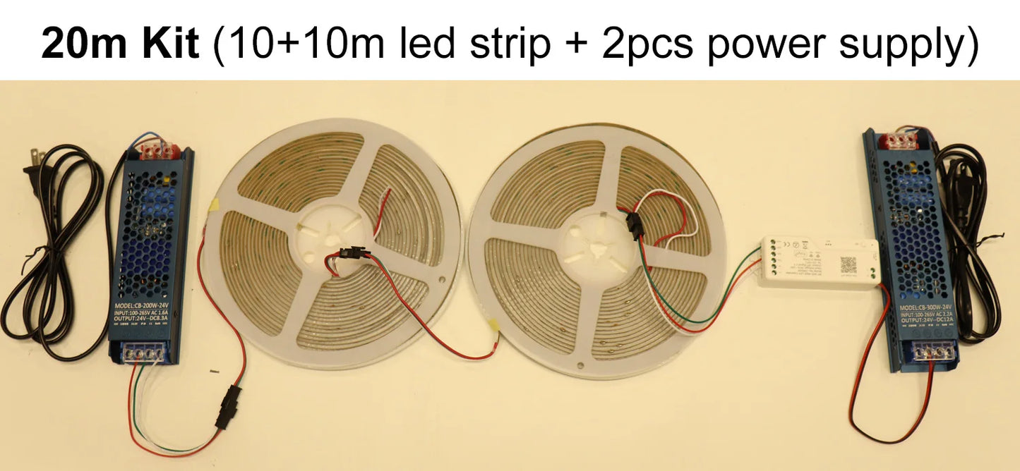 Tuya Wifi RGB-IC COB LED Strip Dream RGB Color Smart Life