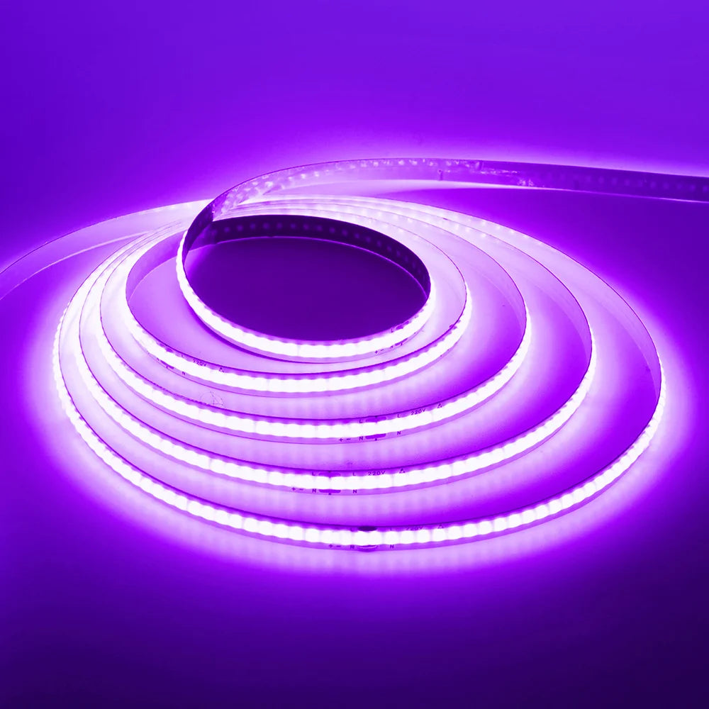 Led Strip COB 220V High Brightness Flexible Light Tape