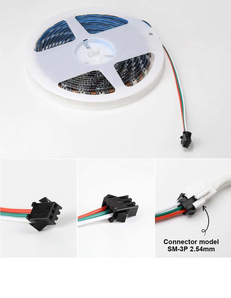 WS2812B Led Lights DC5V RGB Led Strip Light Individually Addressable