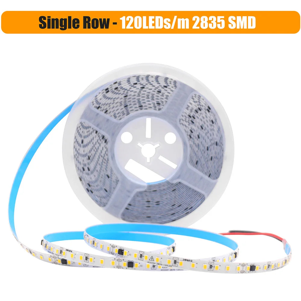 5m 10m 20m 50m Led Strip Light Adhesive Tape AC