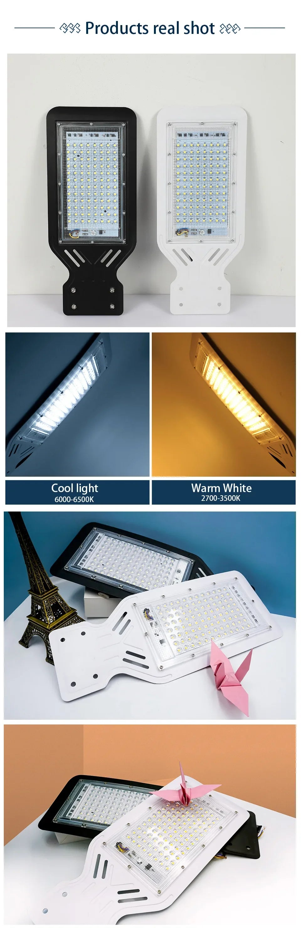 100W LED Street Light 110V 220V High Quality Outdoor Garden