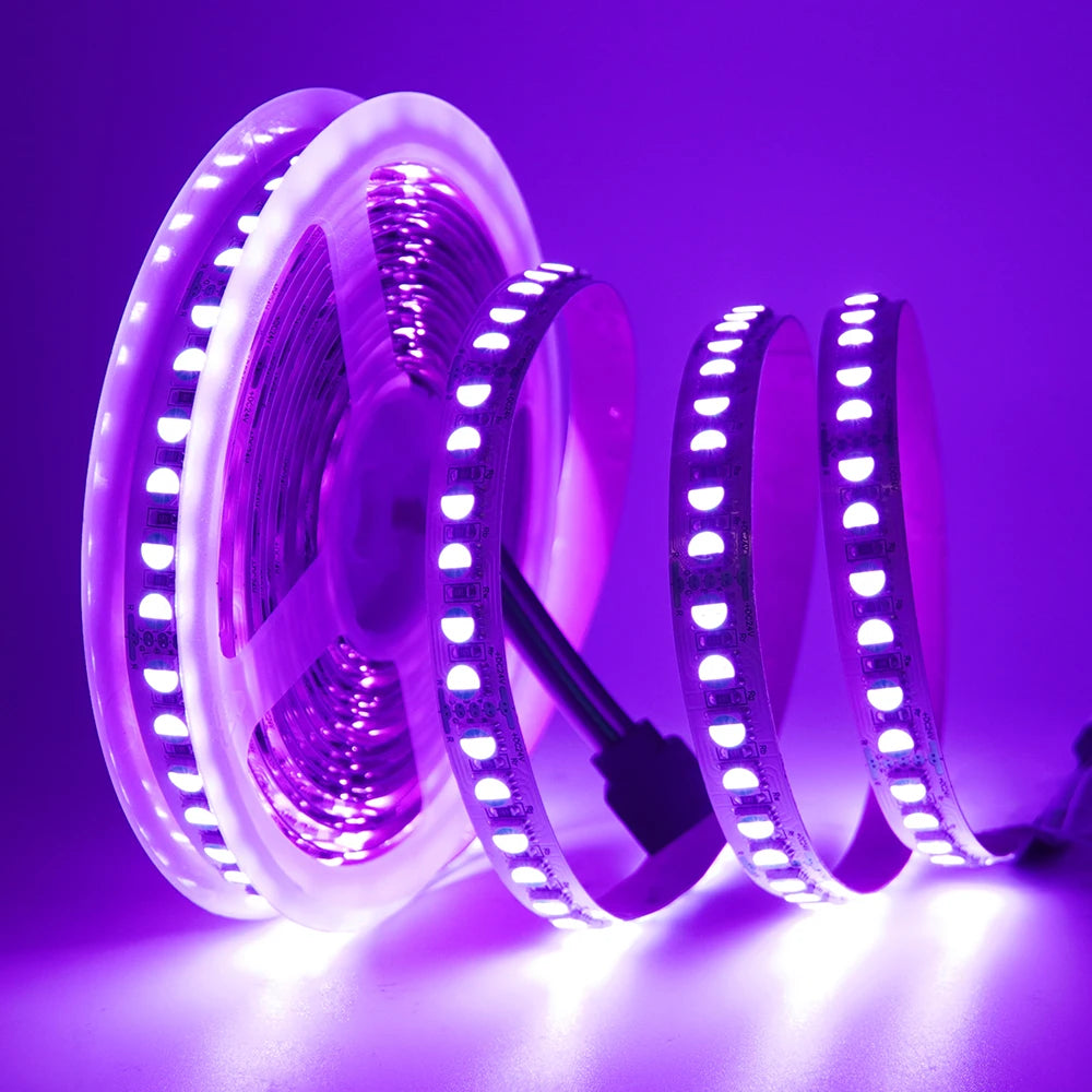 RGBW RGBWW LED Strip DC 12V 24V 4 Colors In 1 Chip Rope Light
