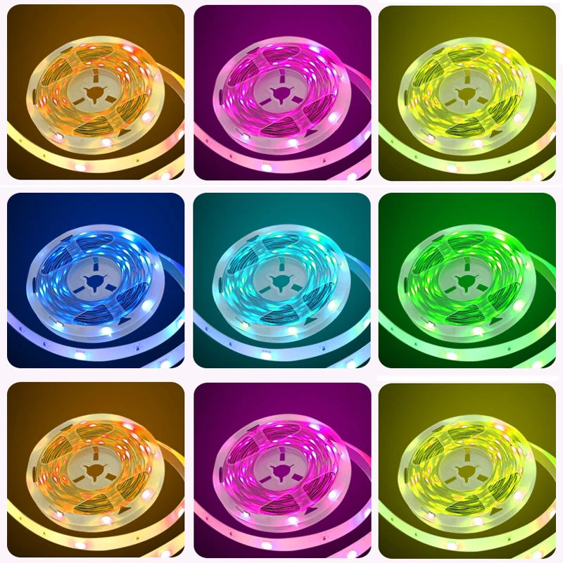 12v Led Strip Lights Rgb 5050 Led Tape Light 12V Flexible Led Lighting Strips