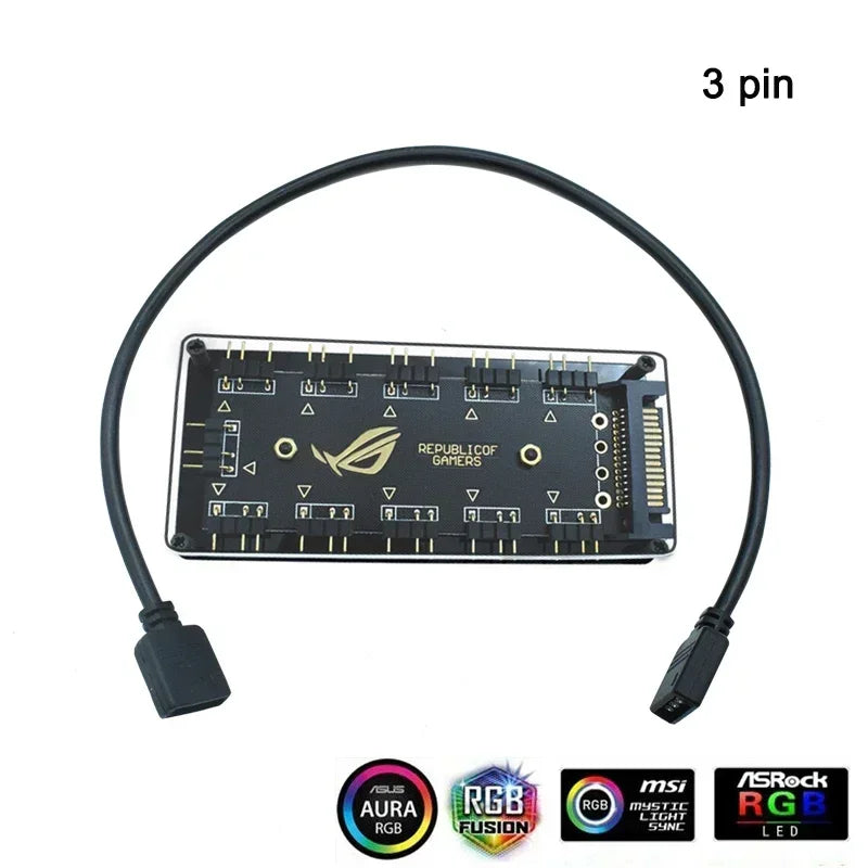 WS2812b ARGB LED Strip Light Addressable Rainbow Light