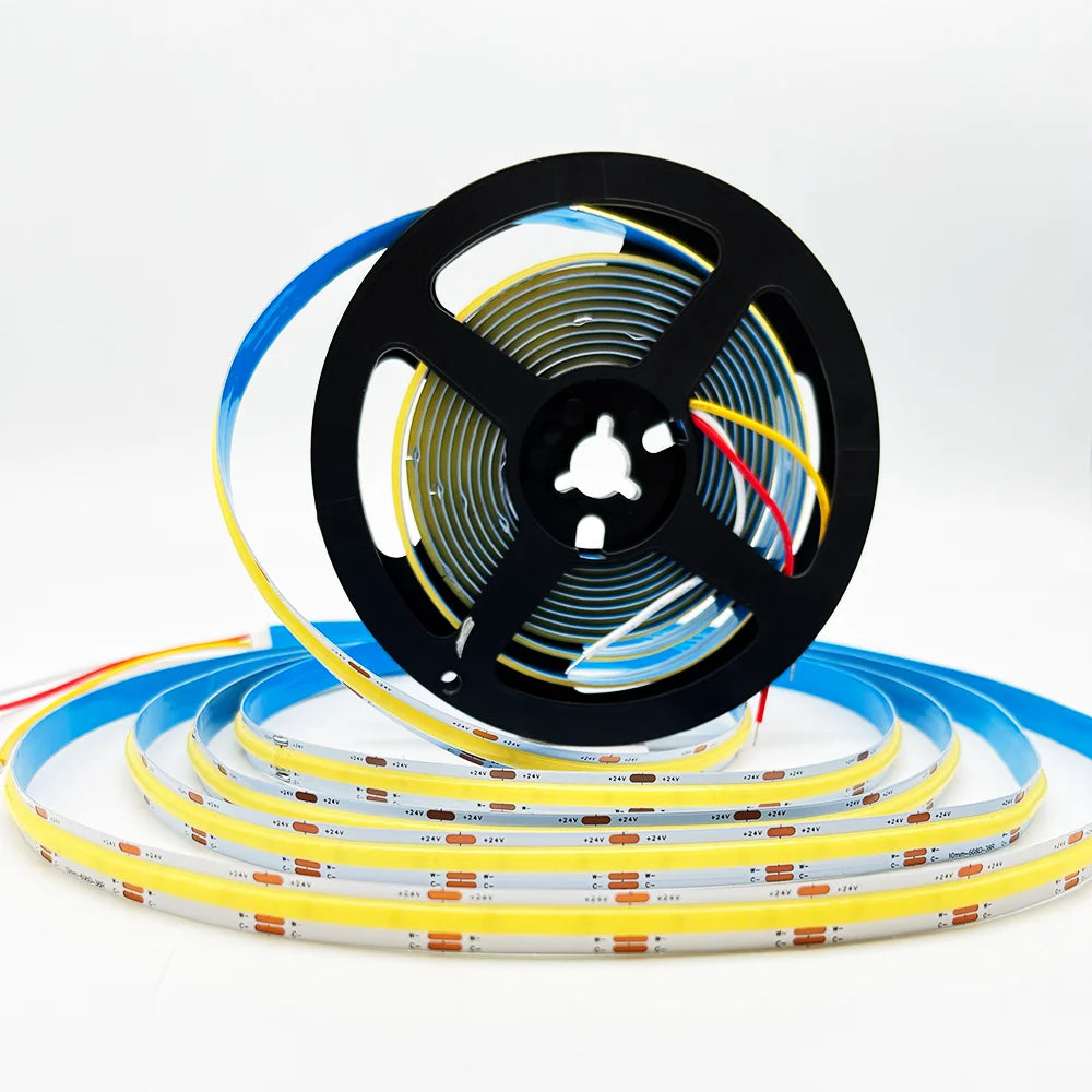 24V FCOB CCT LED Light Strip Color-Changing LED Tape