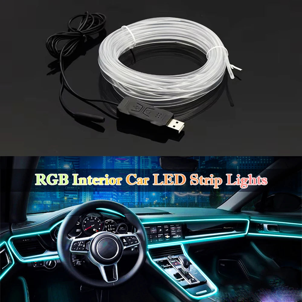 The Interior LED Light Strip Environmental Neon Light