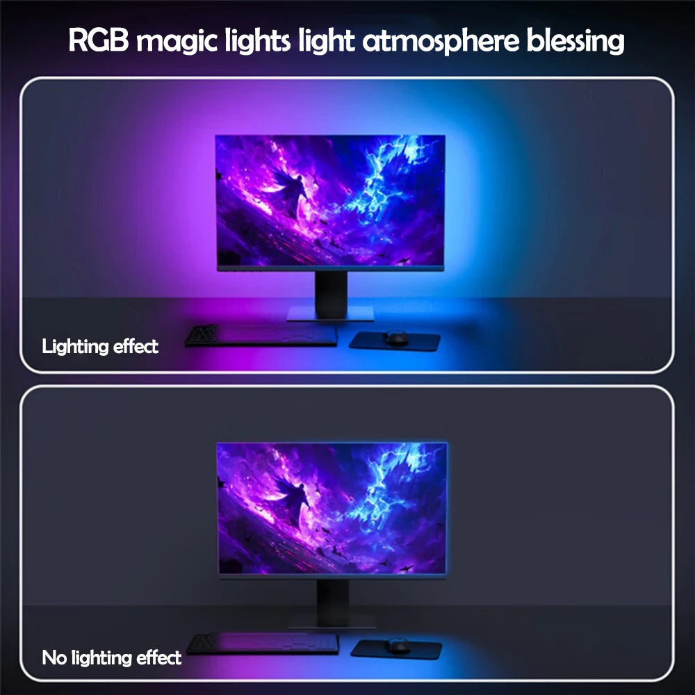 RGB Gaming Light Sync Strip Screen Backlight with Smart APP