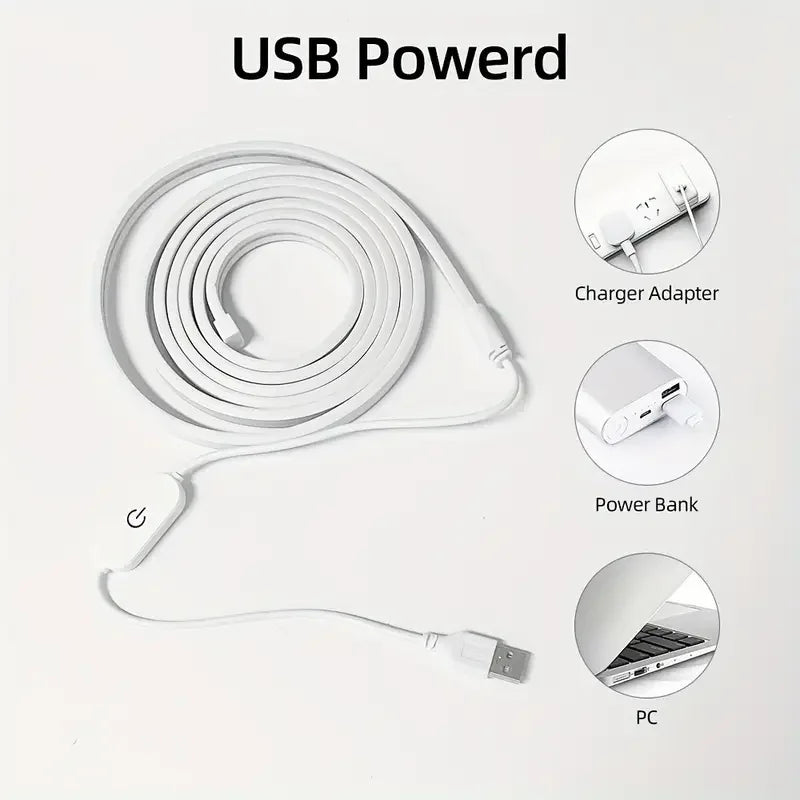 Led Light Strip USB Dc 5V Dimmable Touch Sensor