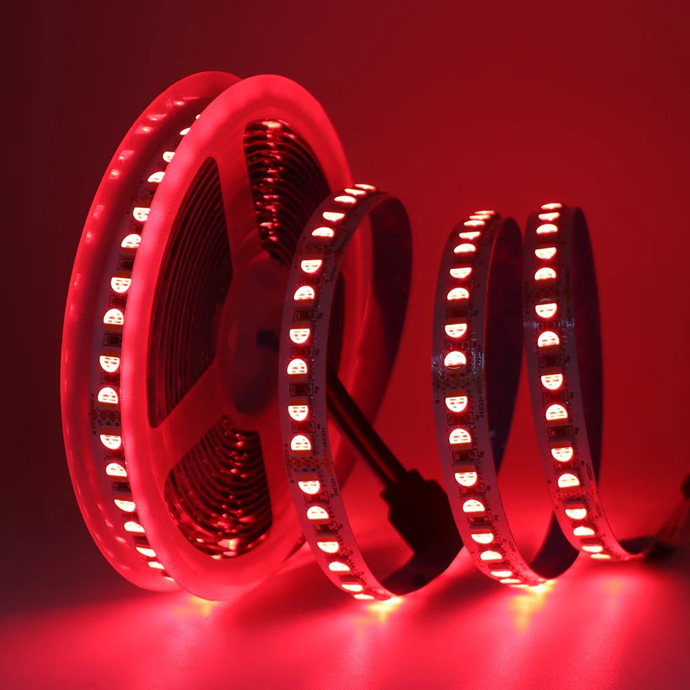 RGBW RGBWW LED Strip DC 12V 24V 4 Colors In 1 Chip Rope Light
