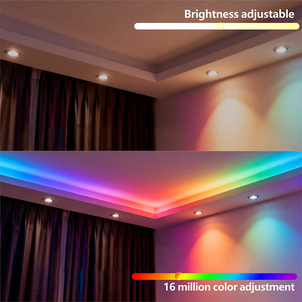 FOB COB Light Strip, SPI Addressable WS2811, Dreamy Colors