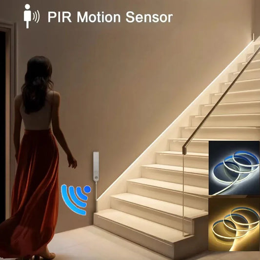 Motion Sensor Led Lights Strip for Stair Closet Under Cabinet Lighting