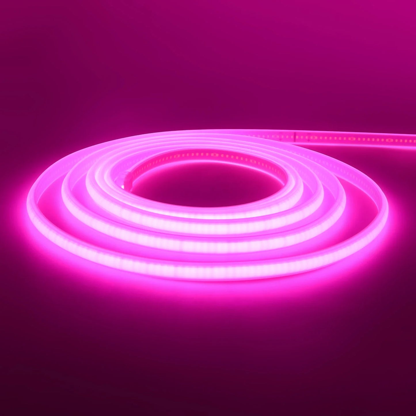 220V COB Neon Strip Light EU Plug Waterproof Outdoor