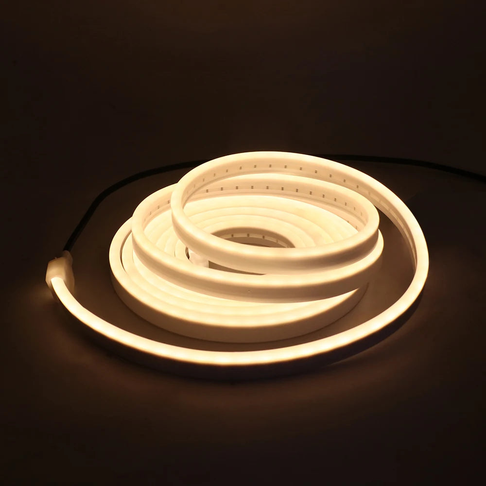 USB Neon LED Strip Light 5V 120LEDs Flexible Neon Rope Tape