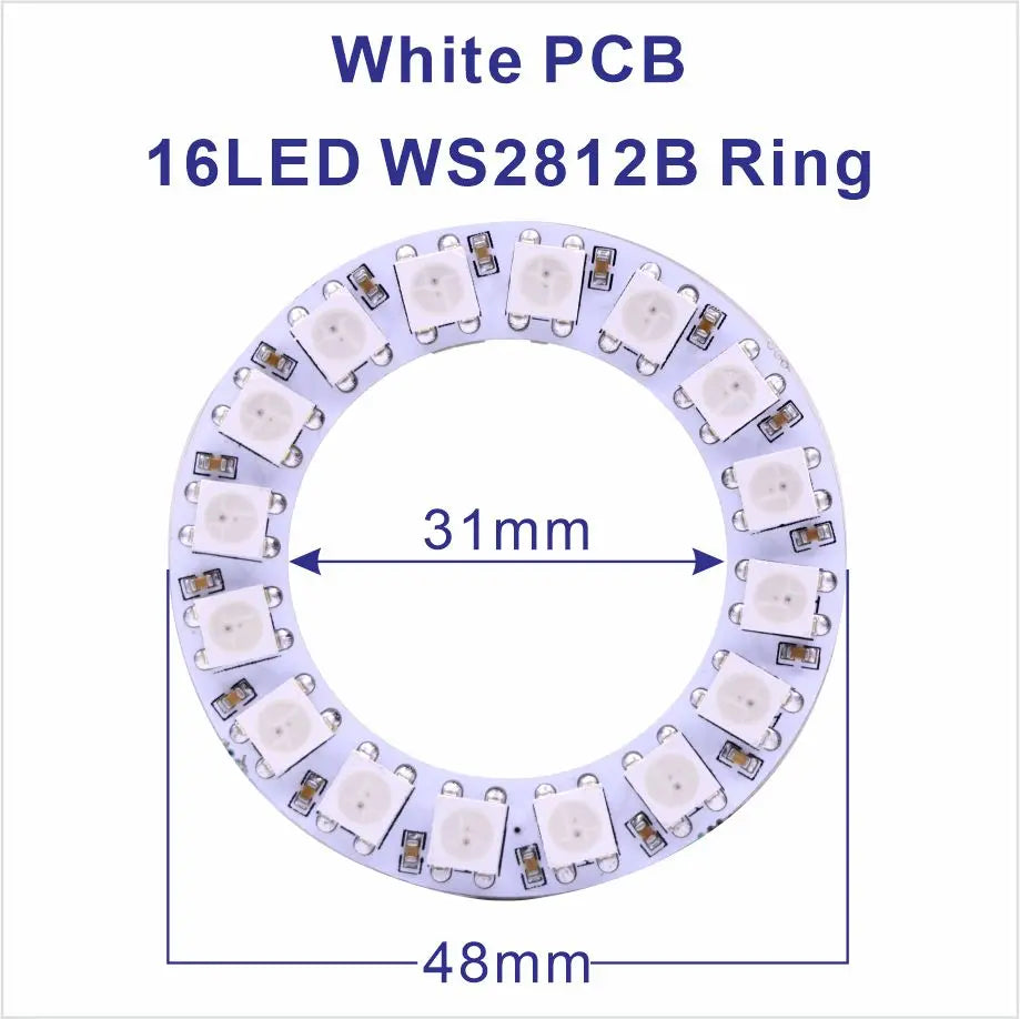 DC5V WS2812B Pixel Ring LED Panel Light Individual