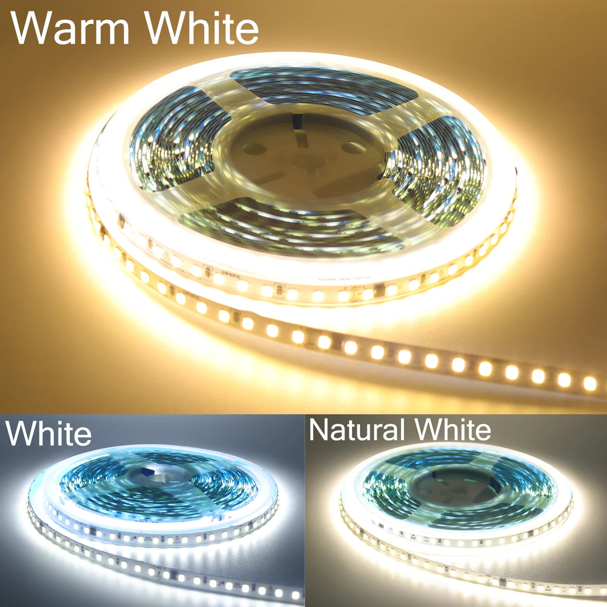 10m 20m 50m 220V 2835 LED Strip Light Flexible Led Tape Lights