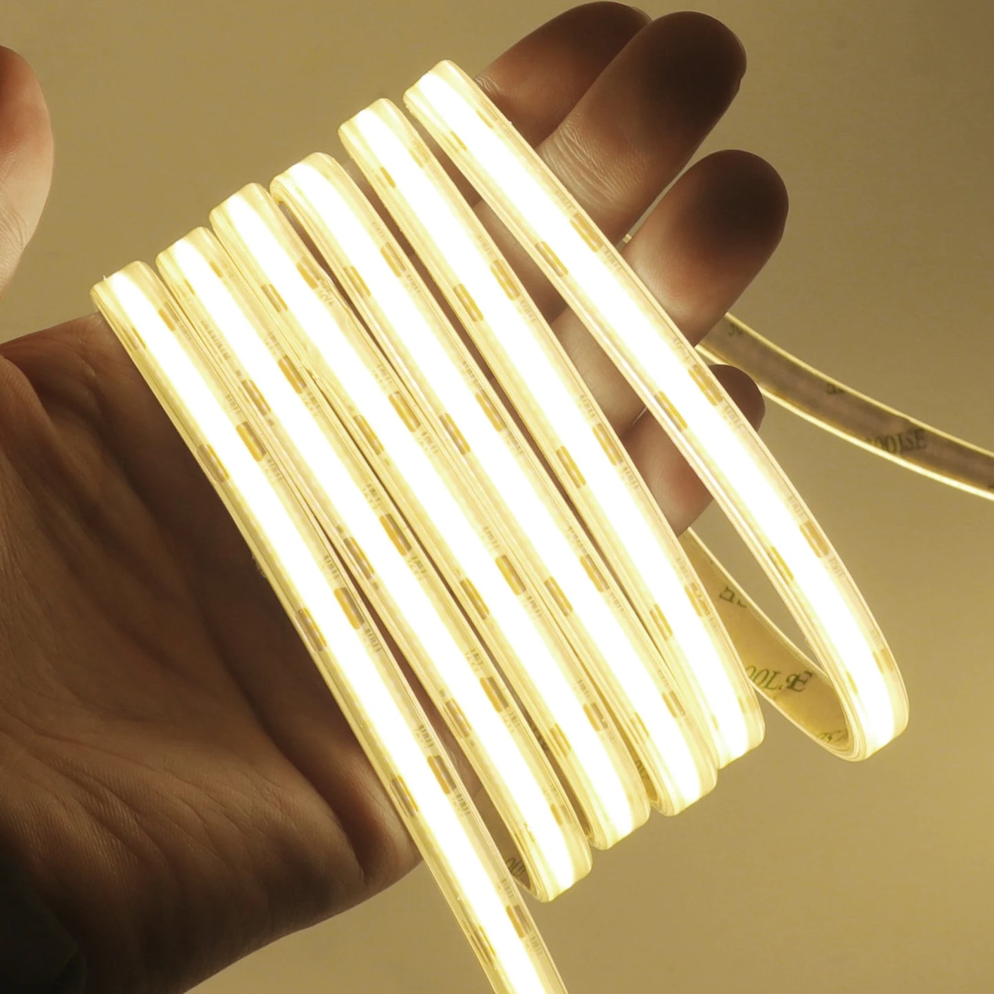 IP68 Waterproof COB LED Strip Lights 12V 24V 480Leds Diode Tape