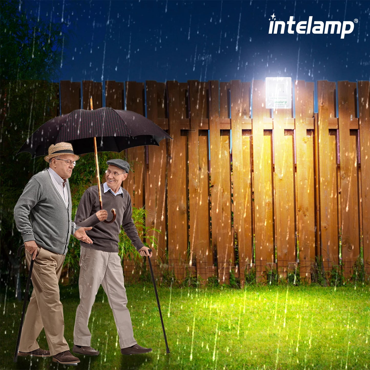 3000LM Solar Flood Light Outdoor Solar Lamp Motion Sensor Light