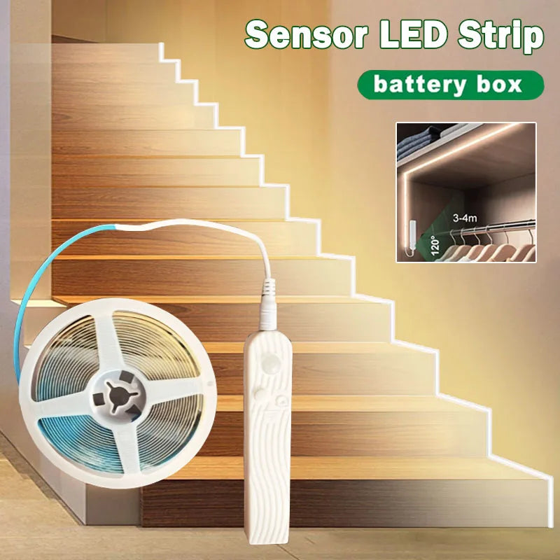 8MM COB Led Strip 5V With Motion Sensor Flexible LED Tape