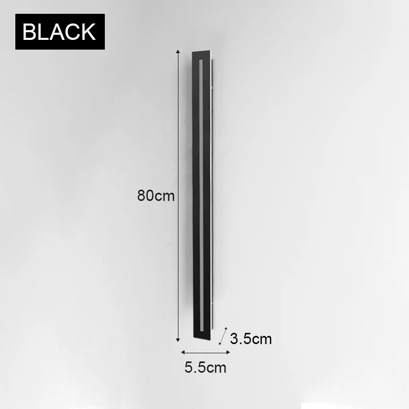 LED Outdoor Wall Lamps Long Porch Lights Waterproof IP65