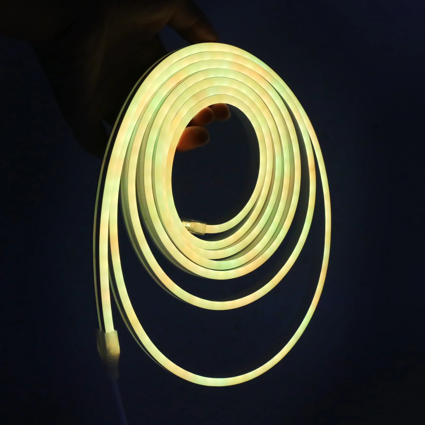 3AA Battery Powered 5V RGB Color-changing LED Neon Strip Light