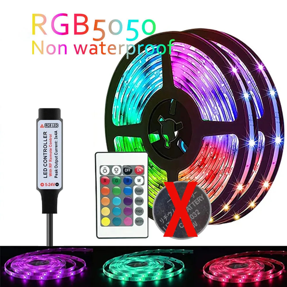 LED Strip Light Strip 5V USB RGB 5050 Light Strip Bluetooth APP