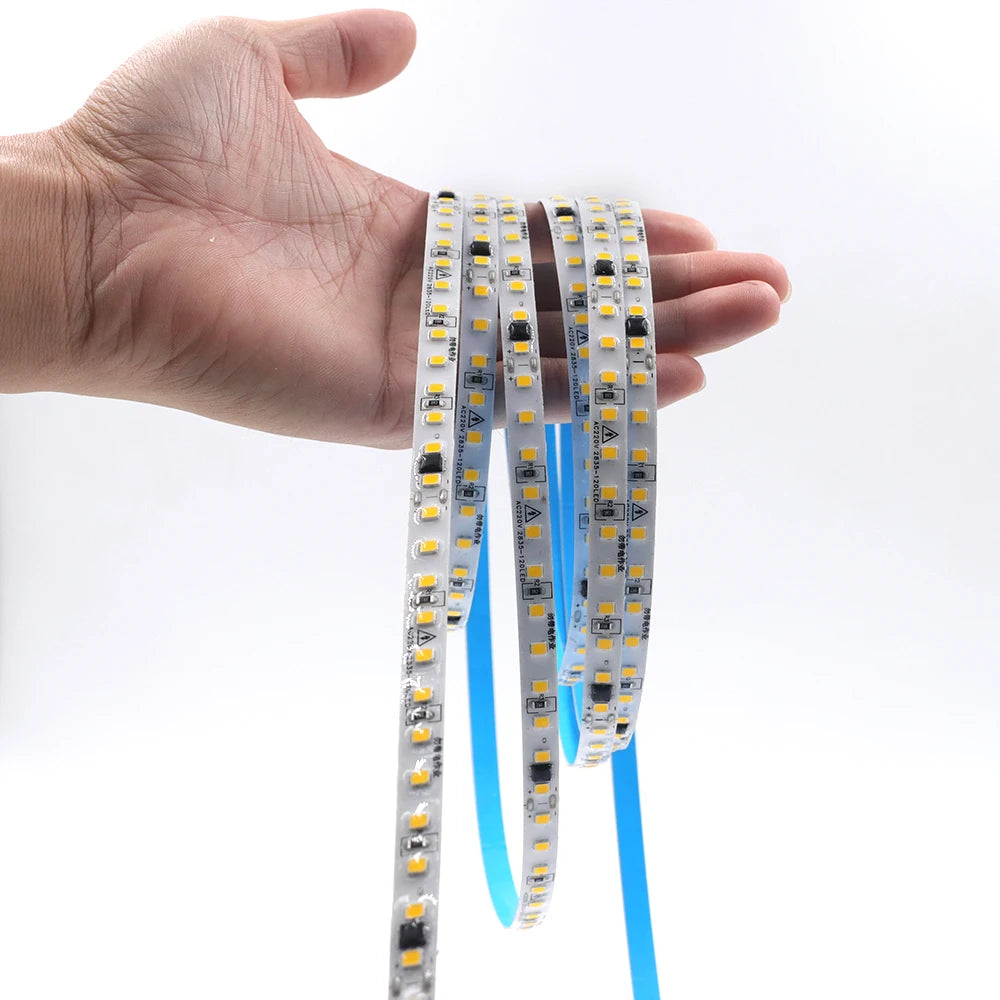 10m 20m 50m 220V 2835 LED Strip Light Flexible Led Tape Lights