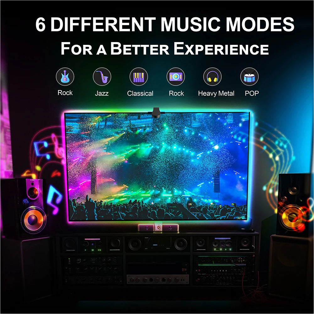 TV LED Backlight TV&PC Color Sync Tuya LED Light