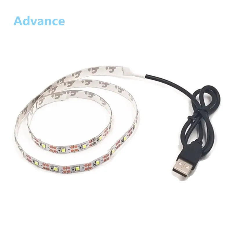 5M USB LED Strip Light SMD Ribbon Ceiling Cabinet Light