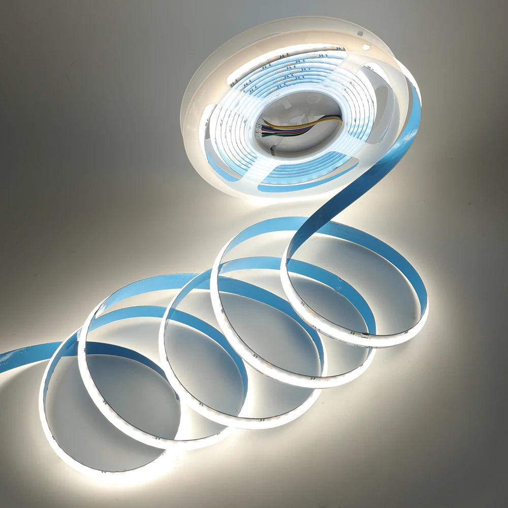 DC 12V 24V COB LED Strip RGBCCT High Bright Led Tape Diode