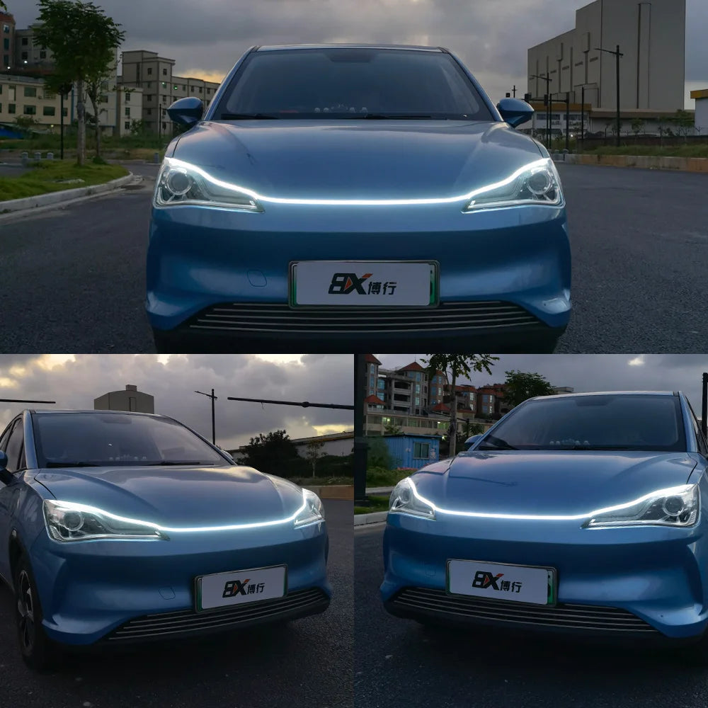 LED Car Hood Lights Strip Universal Auto Decorative Lamps