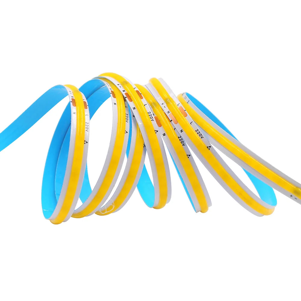 Led Strip COB 220V High Brightness Flexible Light Tape