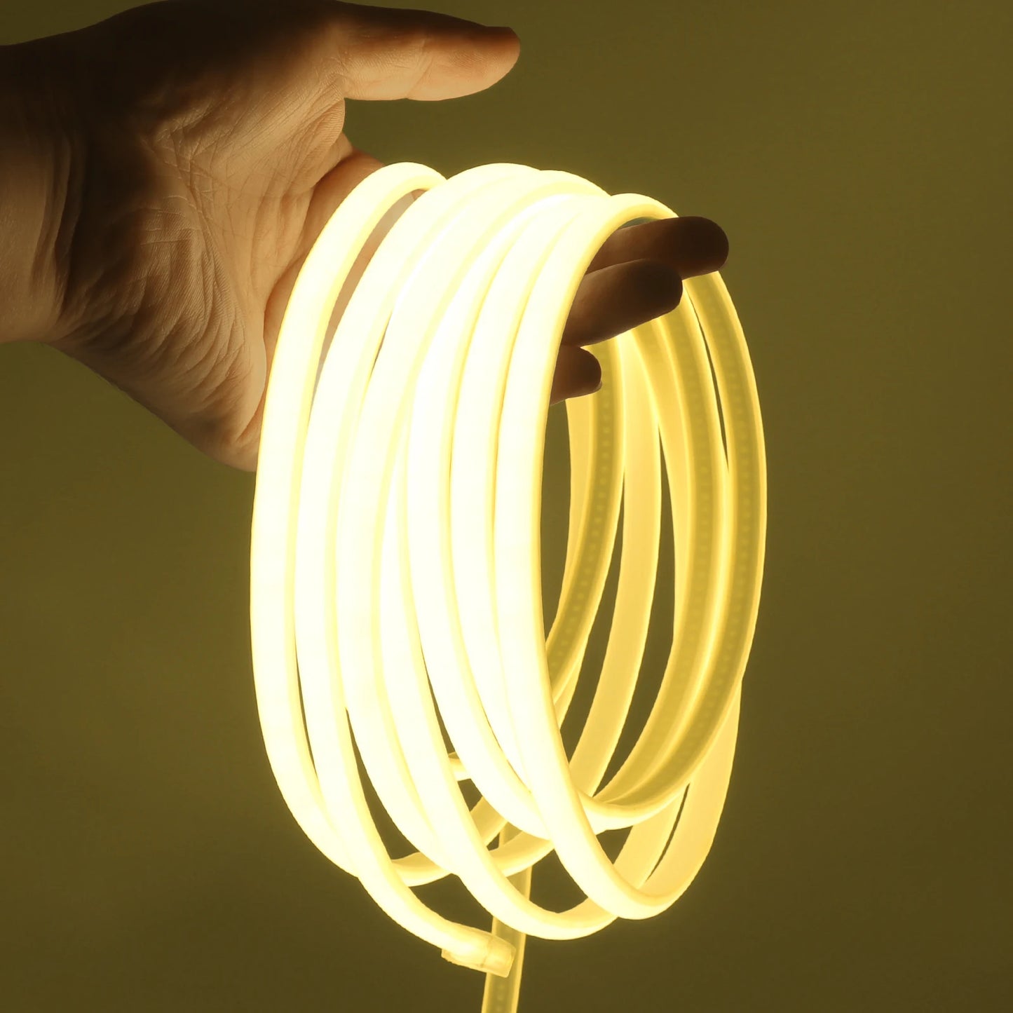 AC 220V/110V Timing Dimmable COB Neon Strip Flexible Light