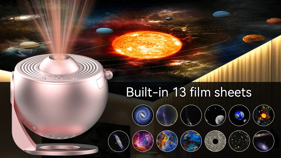 Night Light Galaxy Projector Starry Sky Projector 360° Rotate