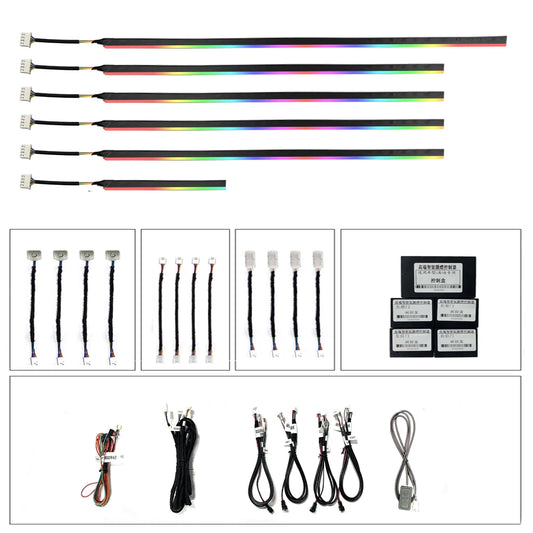 Car Ambient Light 24in1 22in1 18in1Dual Zone Symphony