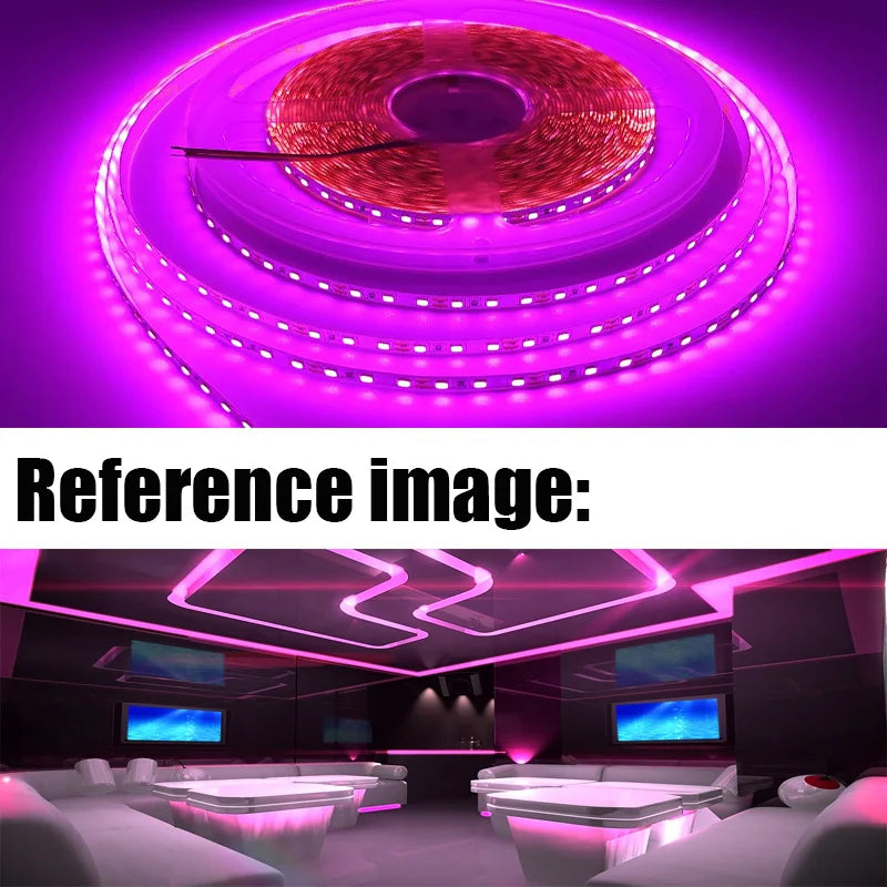 12V LED Strip Lights Waterproof Flexible Pink Blue 1m 2m 3m 4m 5m