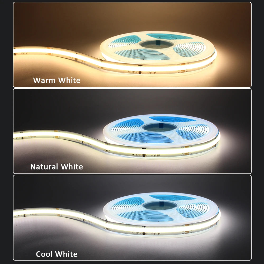 Sensor Motion Stairs LED Strip Light Kit 24V COB Water Flow