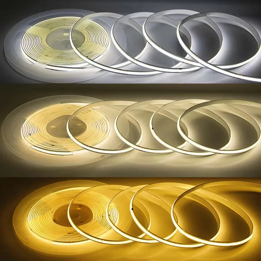 Cabinet Light Lamp TV Backlight Flexible Ribbon Rope LED Strip