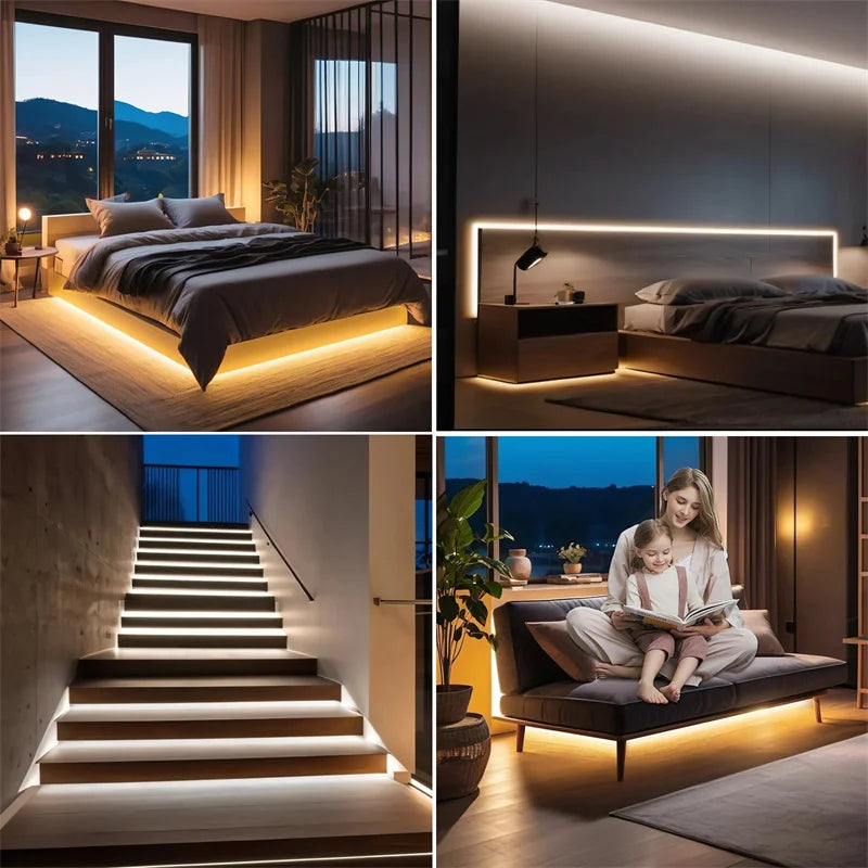 8MM COB Led Strip 5V With Motion Sensor Flexible LED Tape