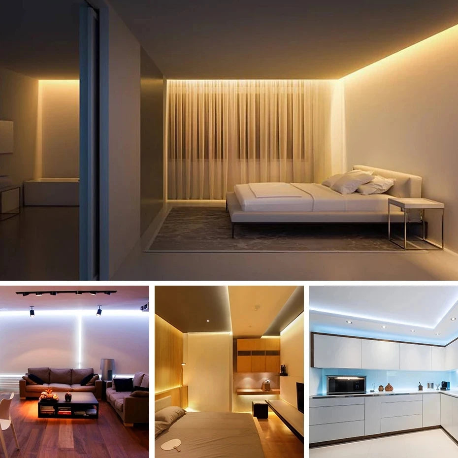 220V Led Strip with ON/OFF Switch Waterproof COB LED Strip 220V