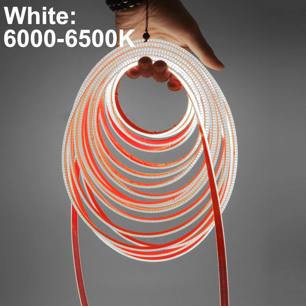 12V 24V IP68 Waterproof COB LED Strip Light 320LEDs