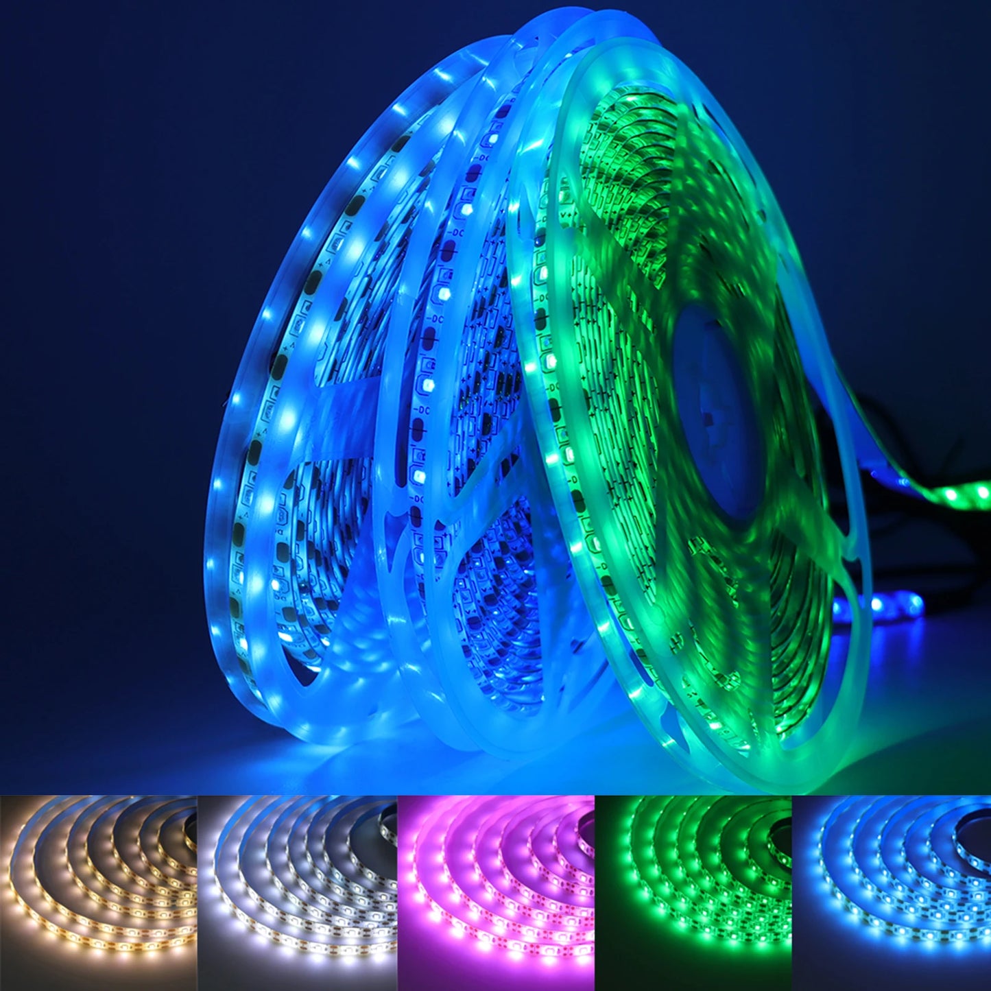 5V USB LED Strip Light with Dimmer Switch LED Tape